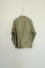 Issey Miyake permanente 1993aw Tussah Silk Draped-Collar Blouse